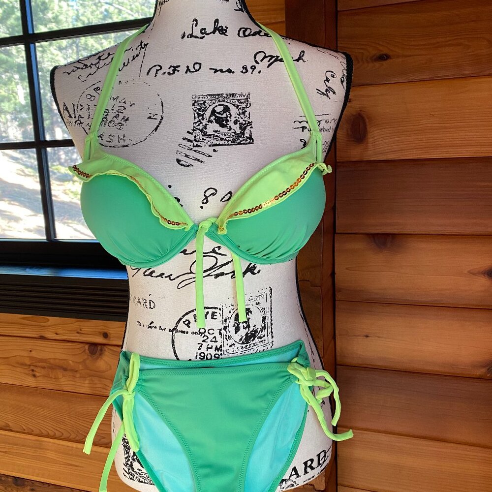 Victoria's Secret Swim Suit - Size S, Push-Up Bra Size 34B